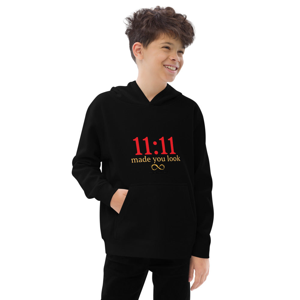 11:11 made you look youth hoody