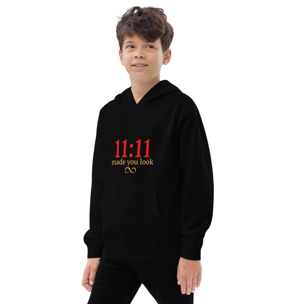 11:11 made you look youth hoody